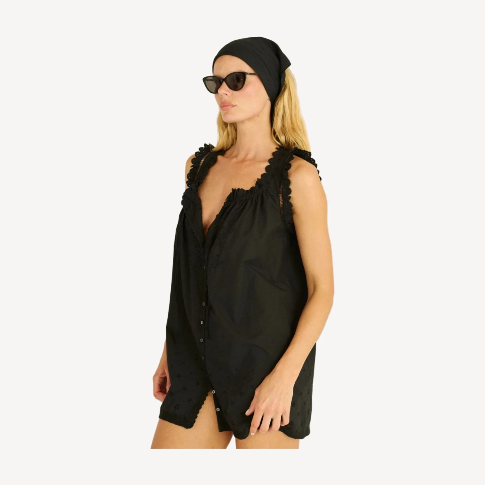 NESSIE DRESS -- BLACK