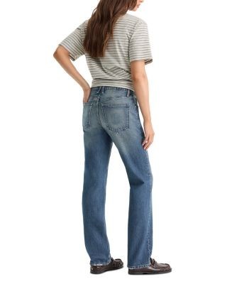 Good American Vintage Straight Jeans in Indigo1282