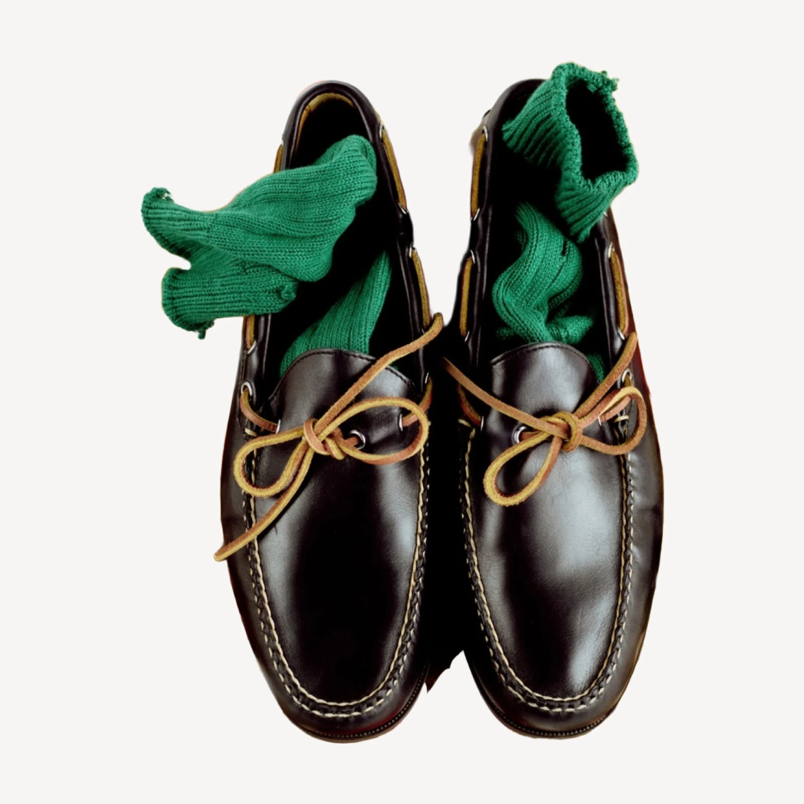 Lake shoes in smooth leather