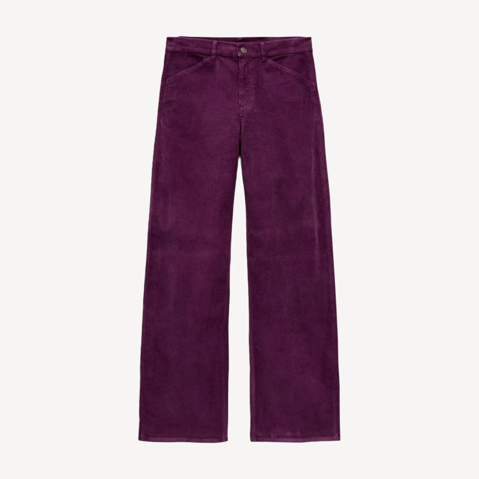 Zoe barrel pant in stretch corduroy