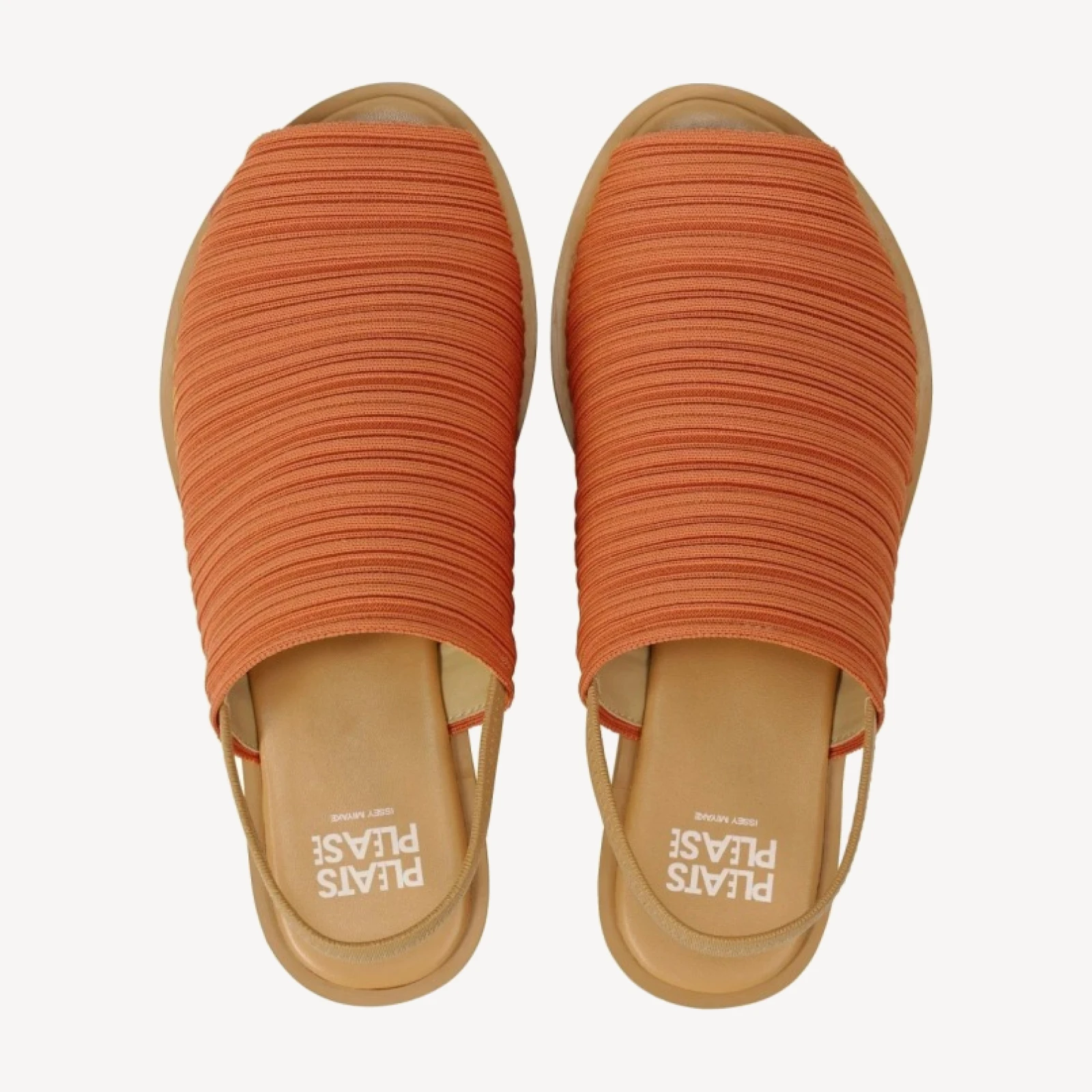 PLEATS KNIT SANDALS
