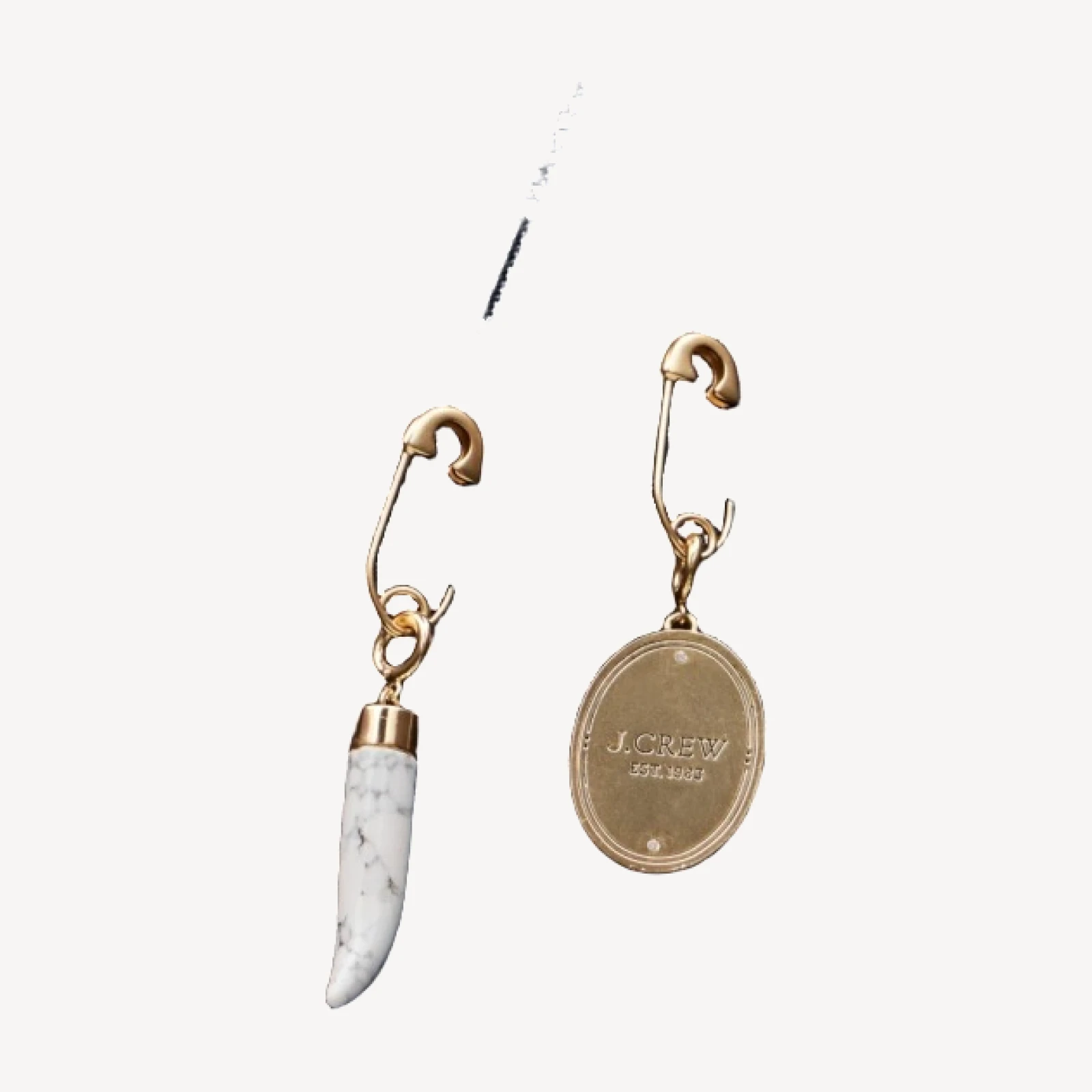 J.Crew charm brooches set-of-two