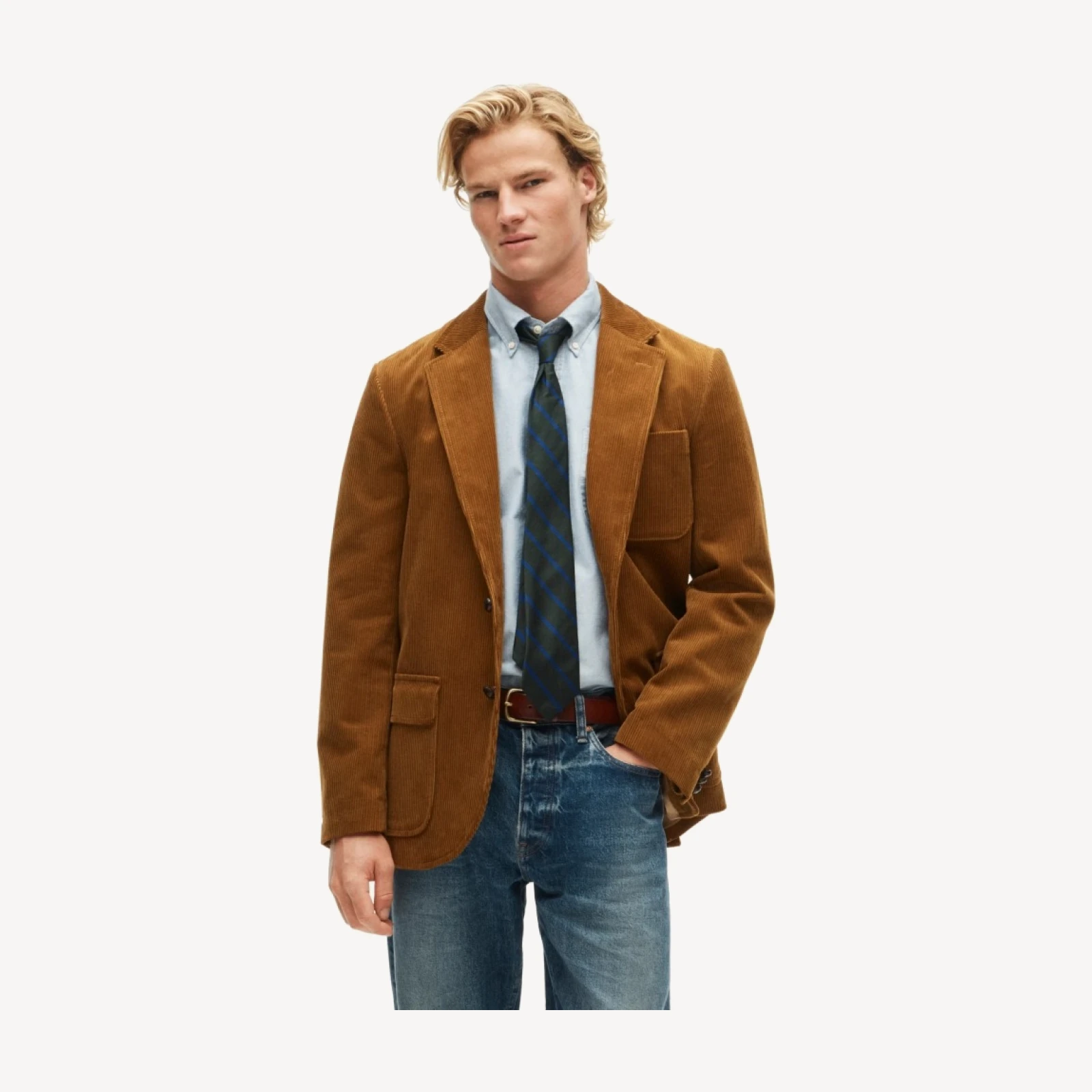 Sportcoat in Italian cotton corduroy