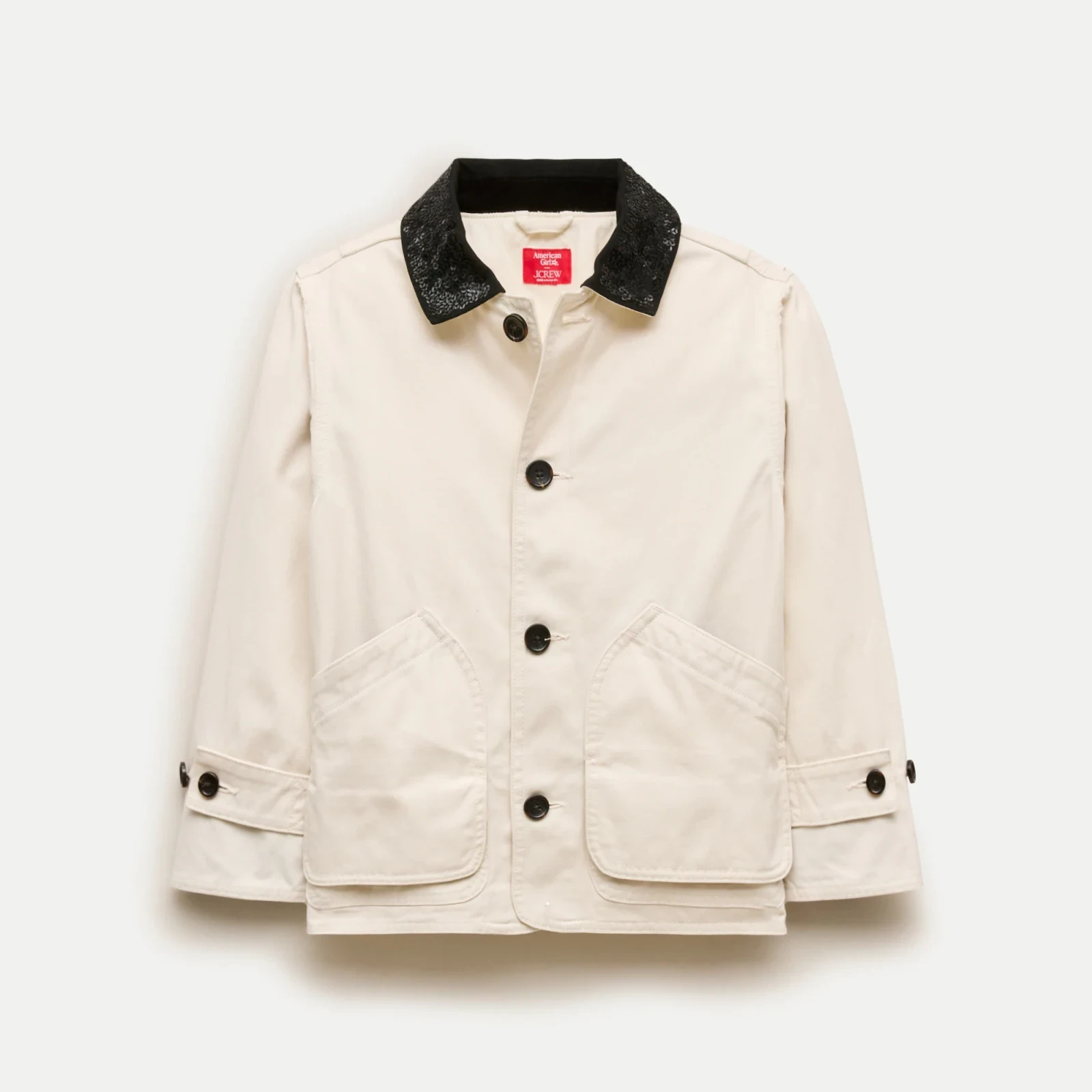 American Girl® x J.Crew embellished Barn Jacket™ for girls