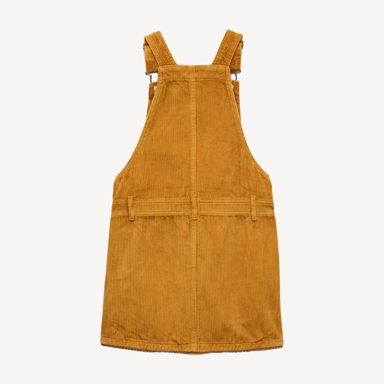 Girls' corduroy overall dress