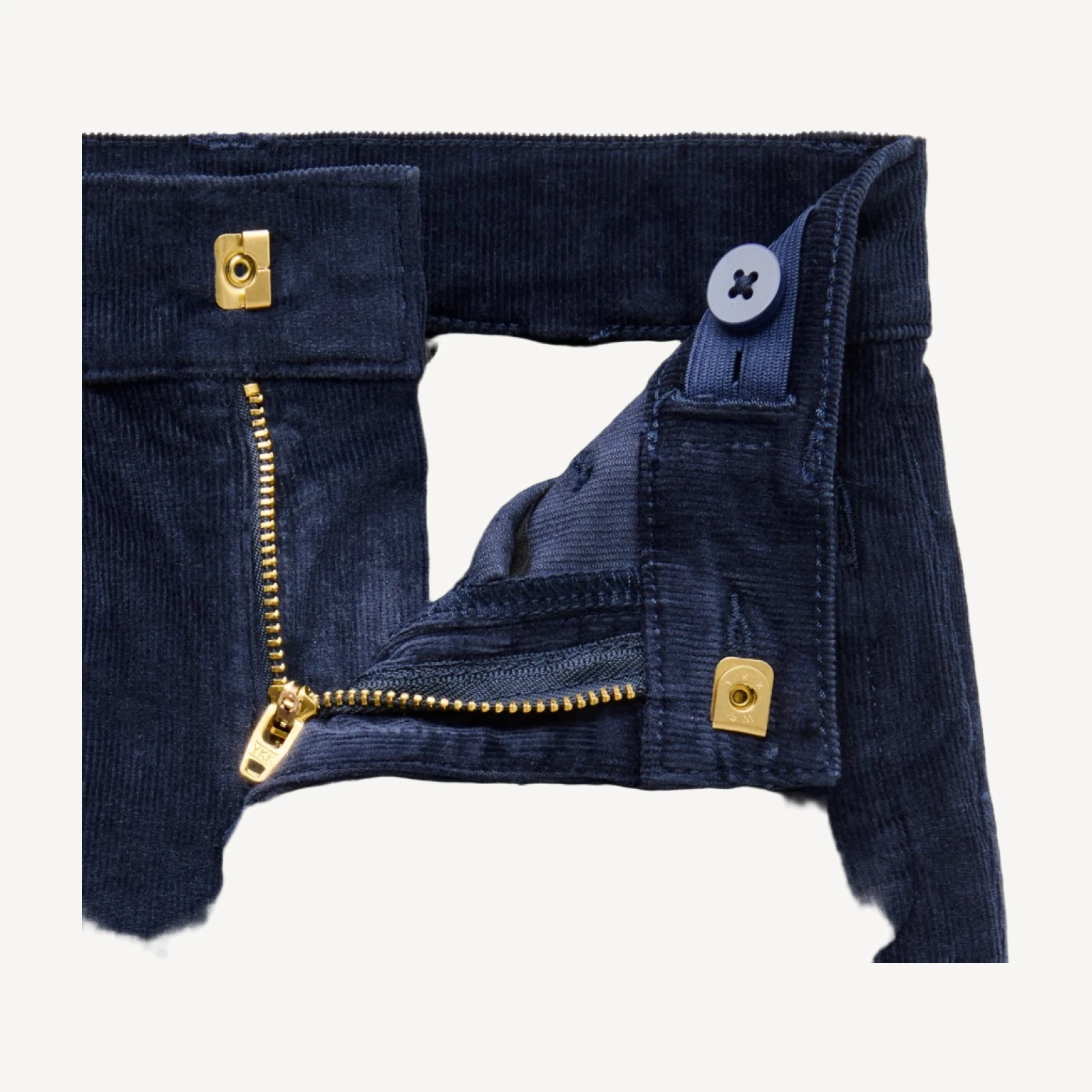 Girls' flare corduroy pant with embroidery