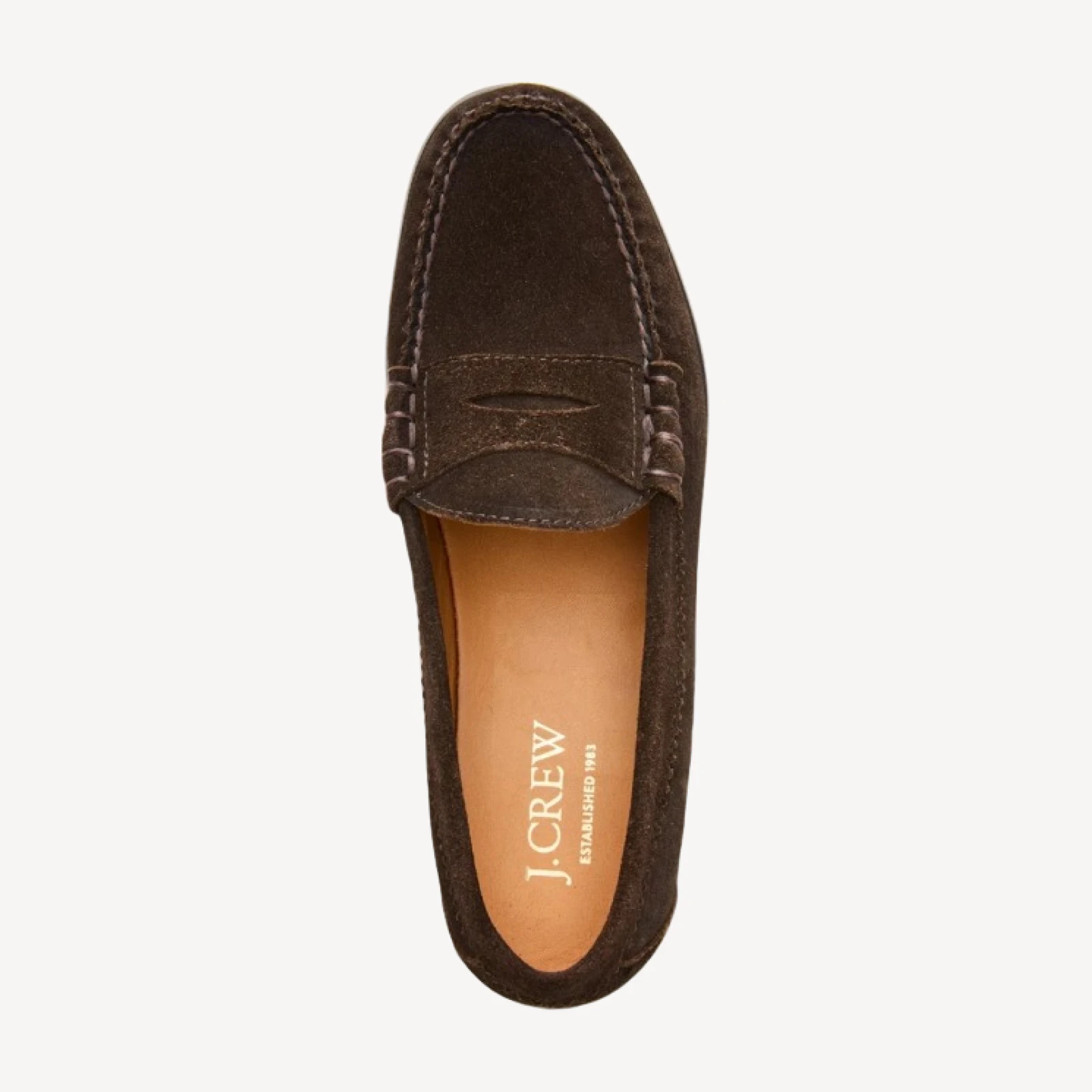 Camden suede loafers with rubber soles