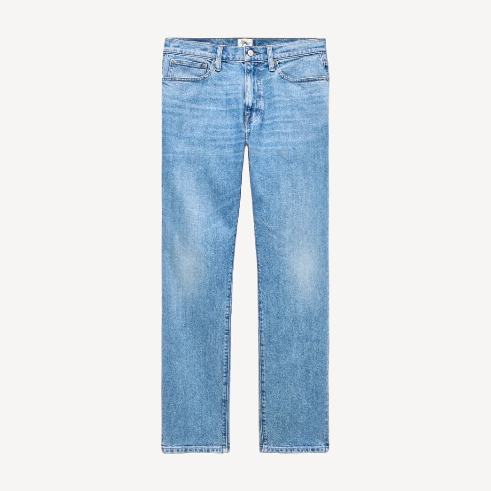 Athletic Straight-fit stretch jean in vintage medium wash