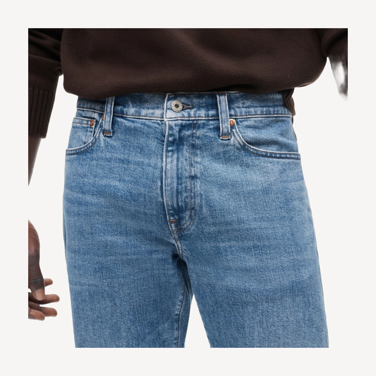 770™ Straight-fit stretch jean in vintage medium wash