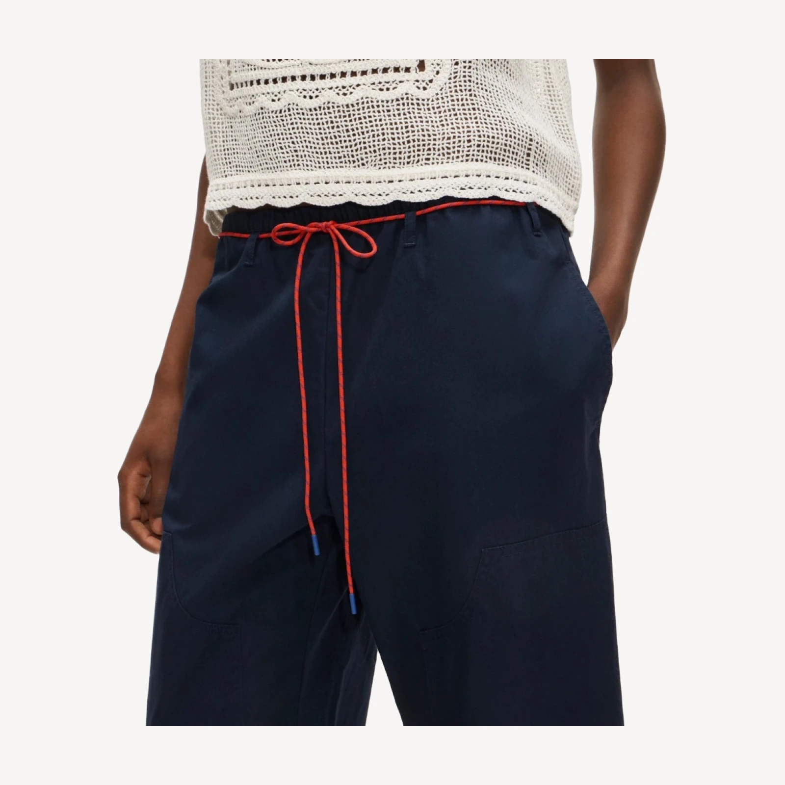 Tall Luna pant with removable paracord