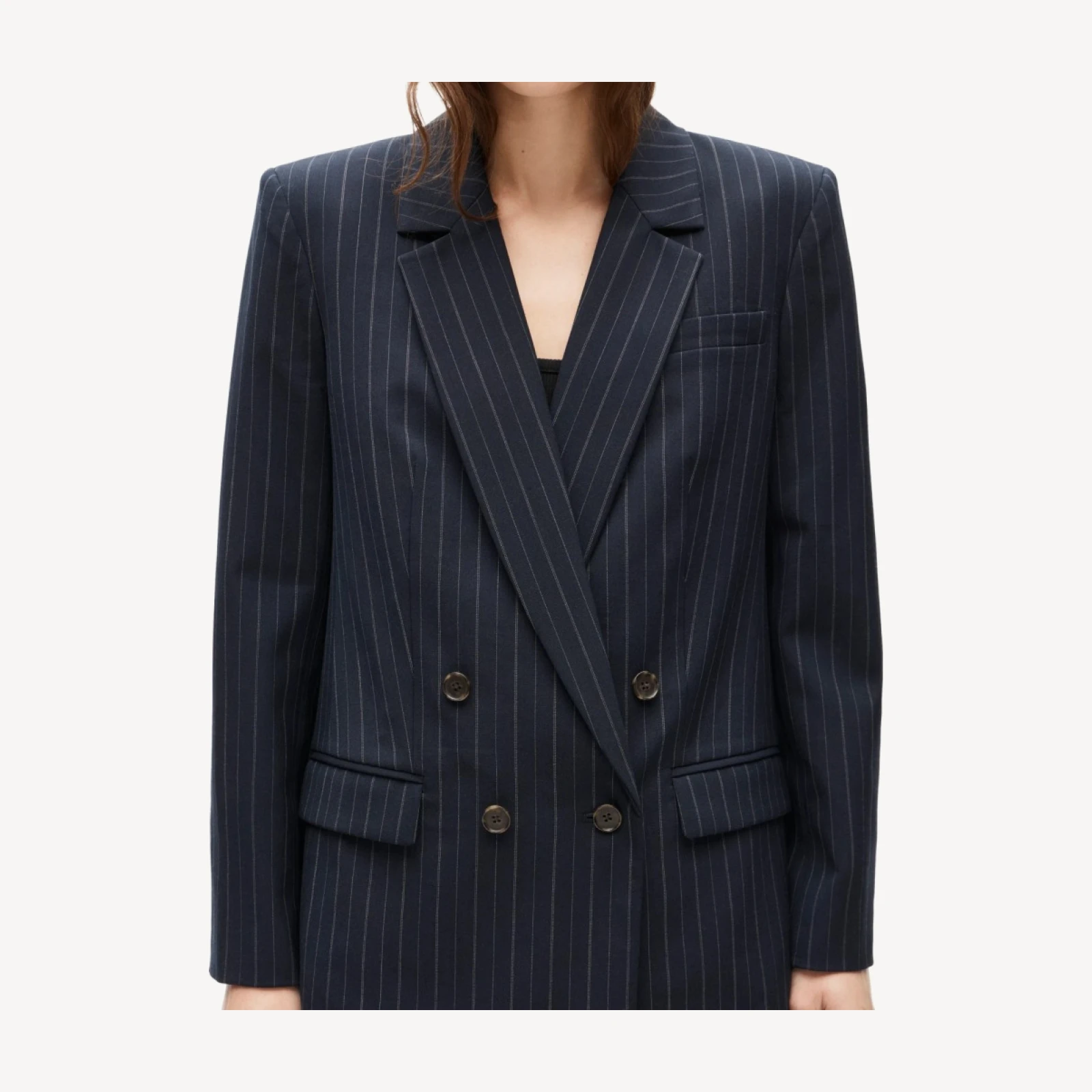 Agnes blazer in lightspun wool blend