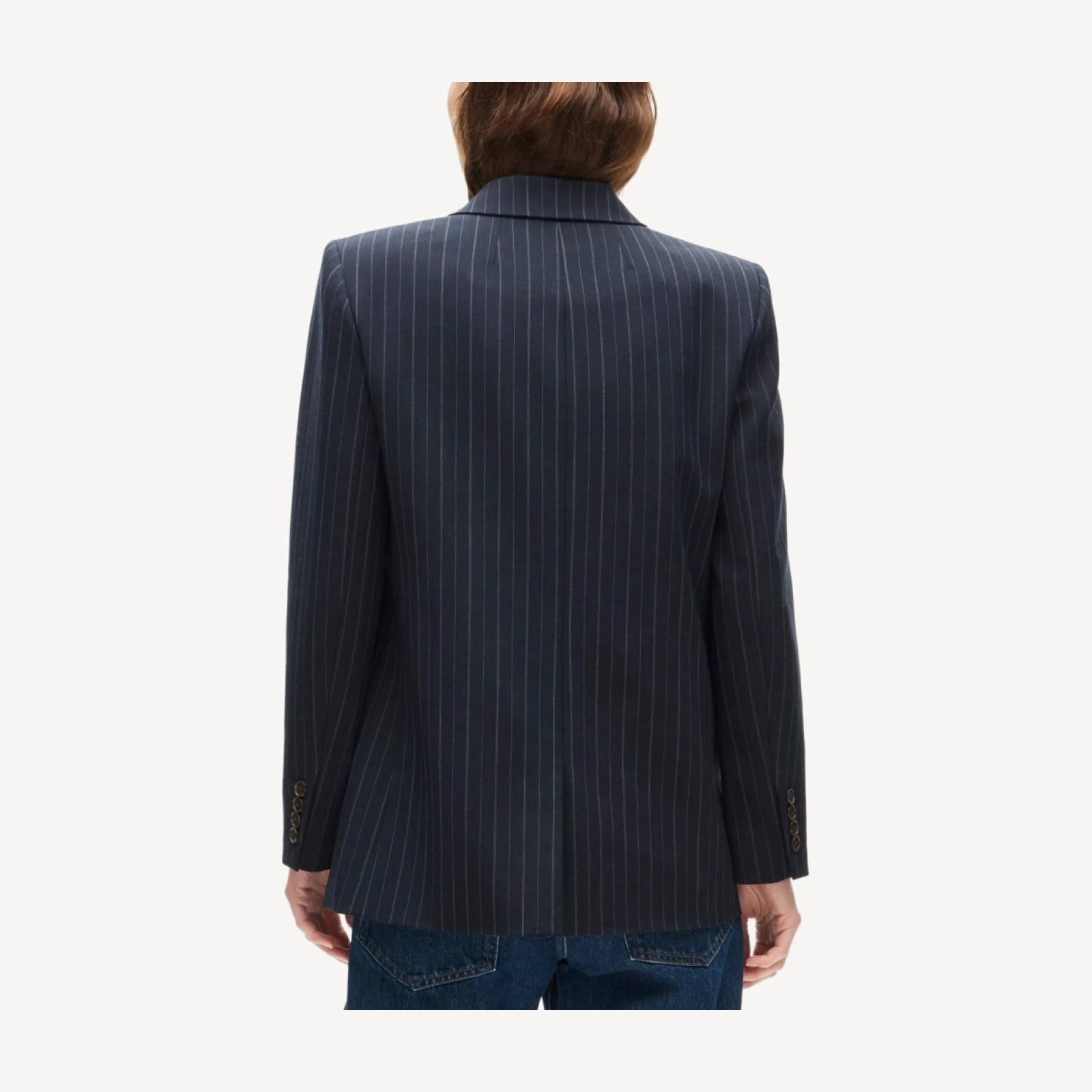 Agnes blazer in lightspun wool blend