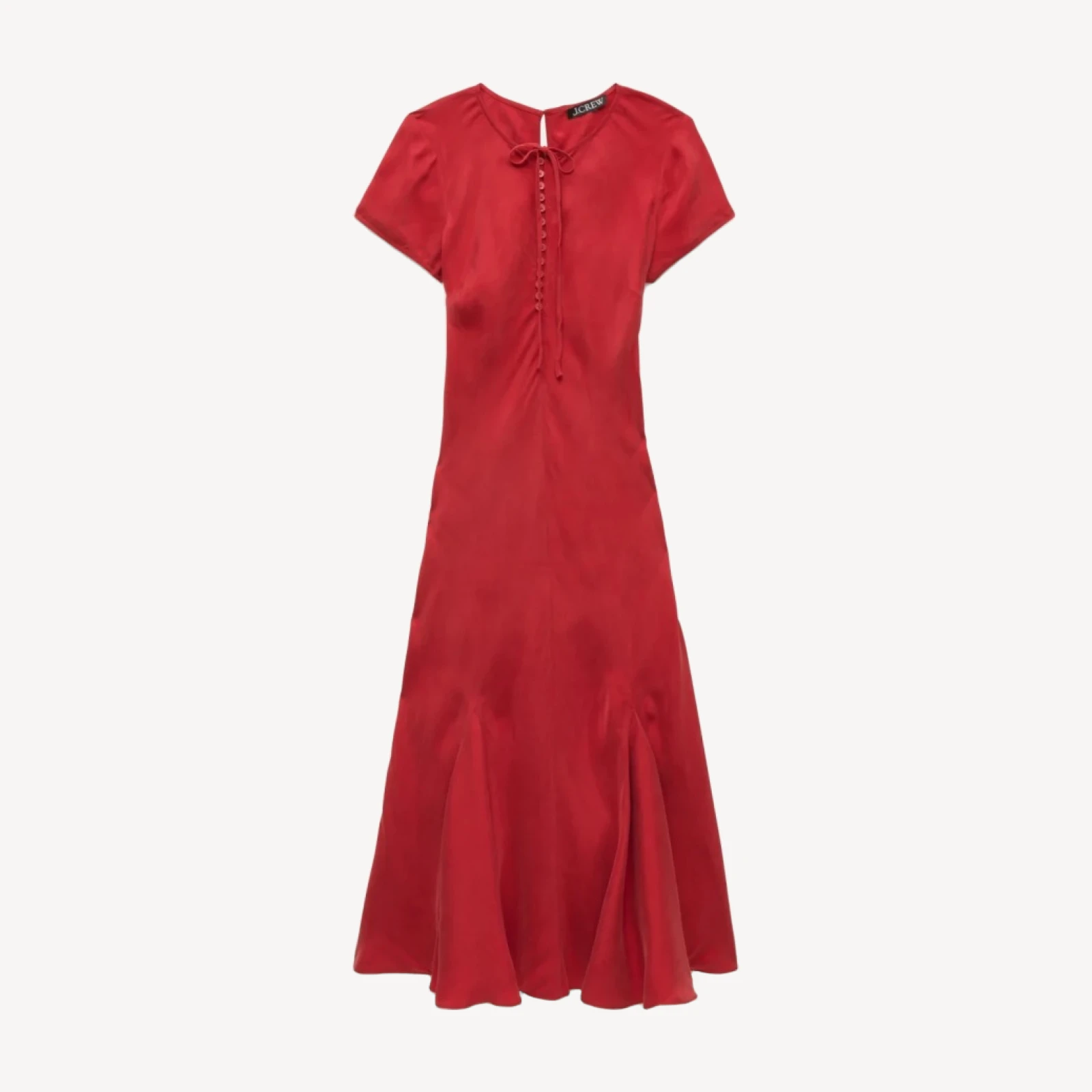Natasha slip dress in cupro blend