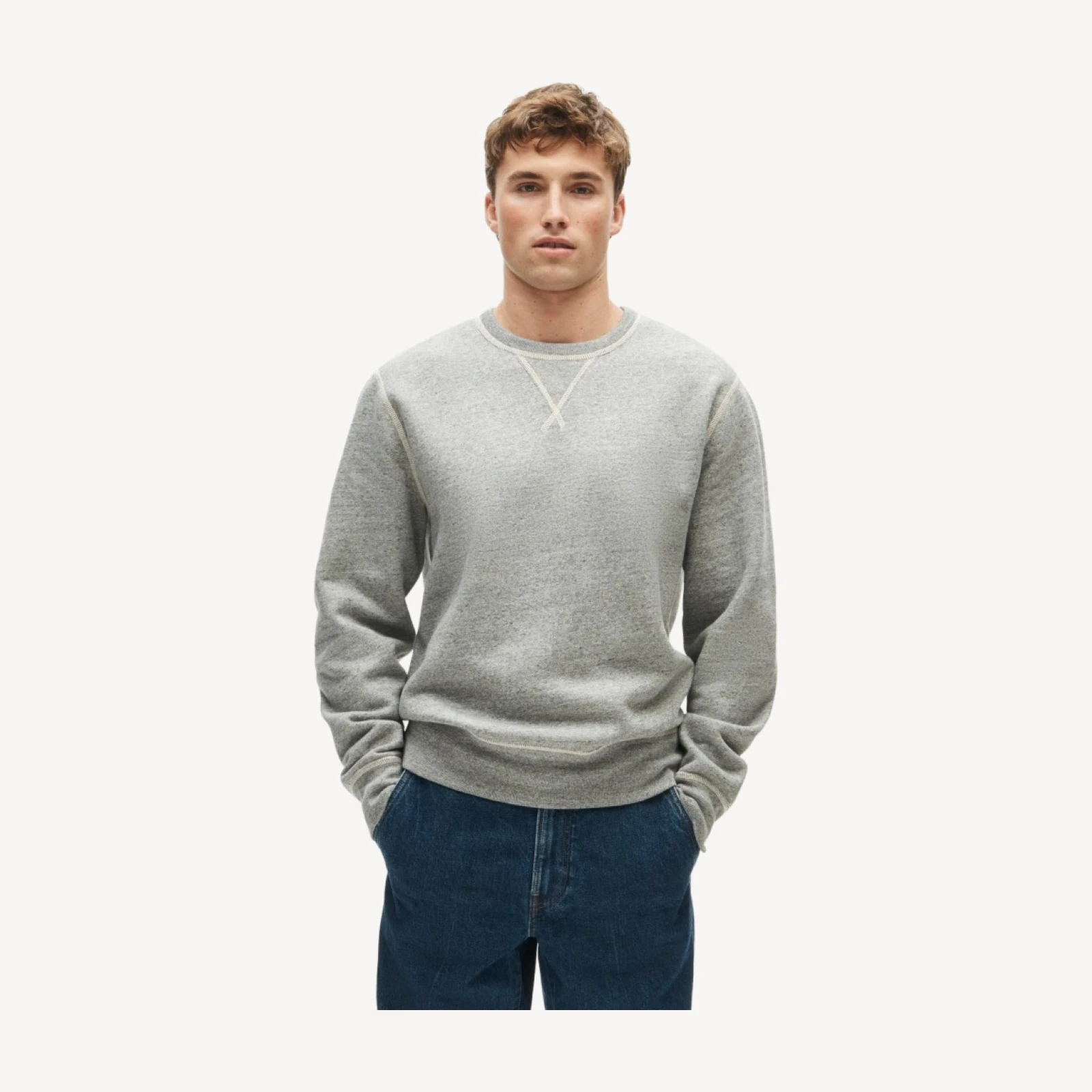 Wallace & Barnes heritage fleece sweatshirt