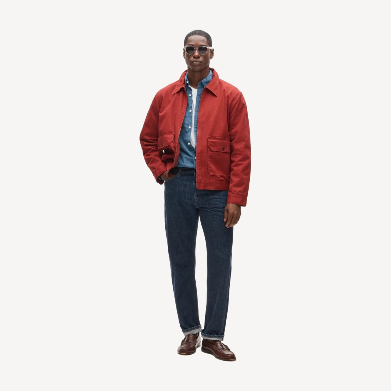 Studio jacket in cotton
