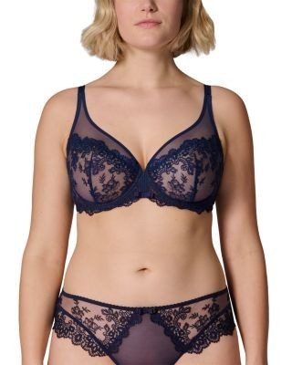 Simone Perele Passion Sheer Plunge Underwire Bra