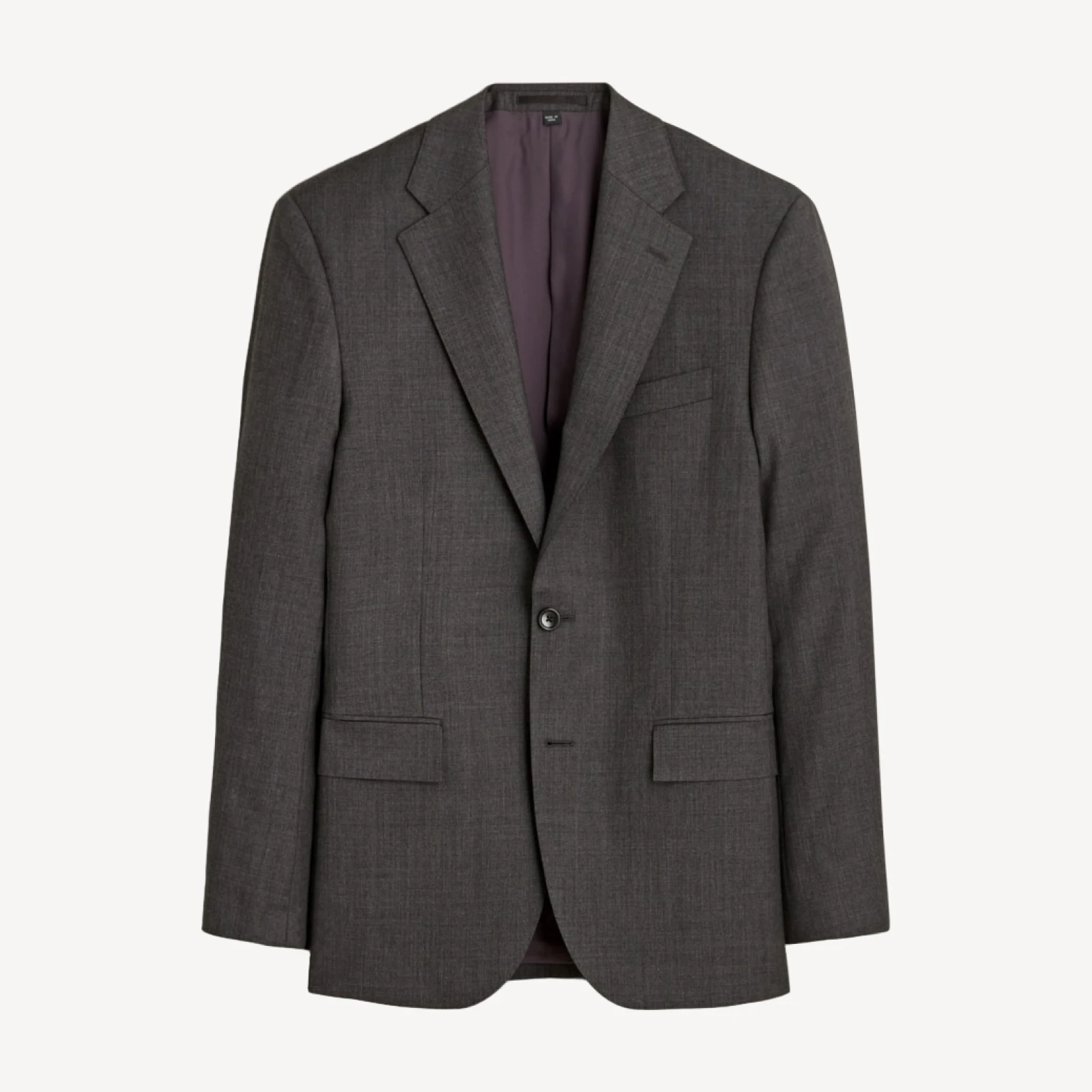 Crosby Classic-fit suit jacket in Italian worsted wool