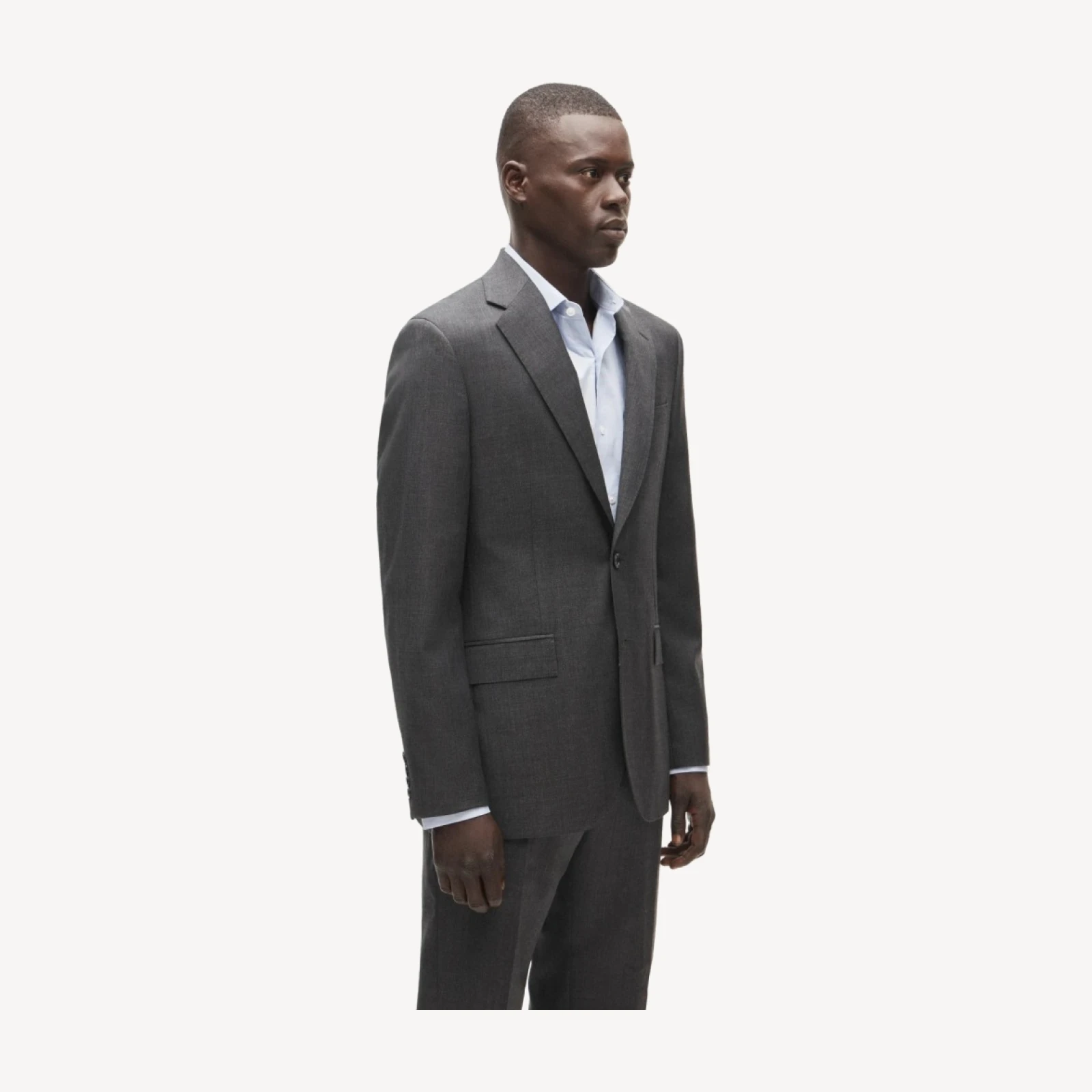 Crosby Classic-fit suit jacket in Italian worsted wool