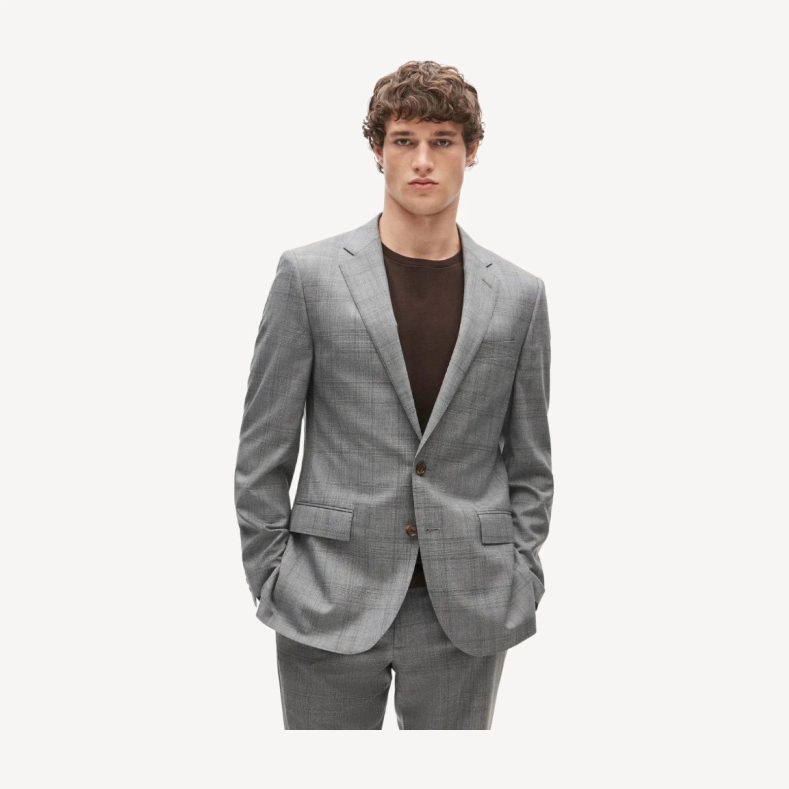 Ludlow Slim-fit suit jacket in Italian wool