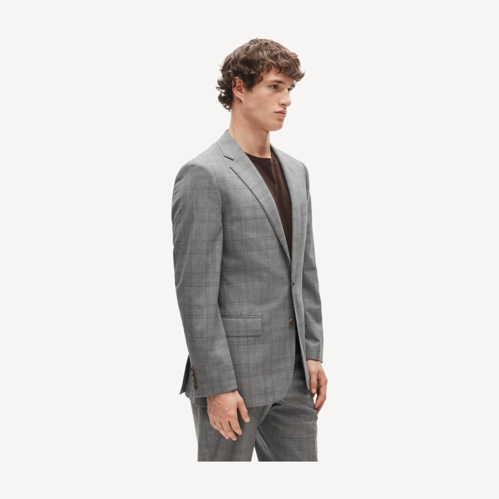Ludlow Slim-fit suit jacket in Italian wool