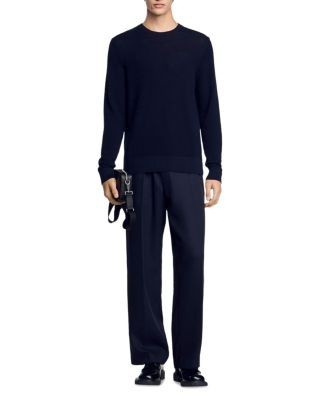 Sandro Textured Crewneck Sweater