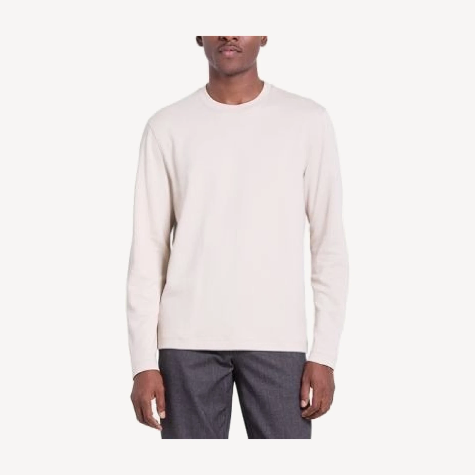 Theory Delroy Jacquard Long Sleeve Tee