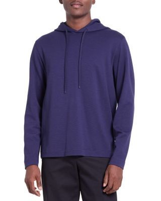 Theory Delroy Jacquard Pullover Hoodie