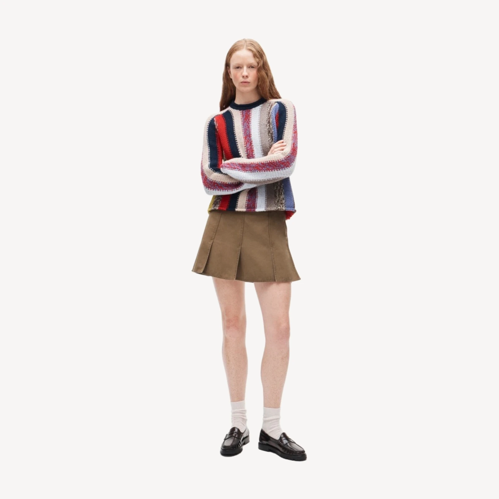 Eckhaus Latta x J.Crew art sweater