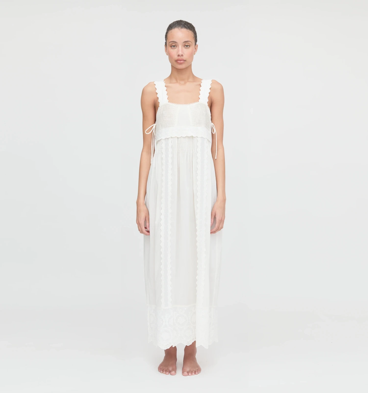 The Lux Nightgown - Soft Ivory