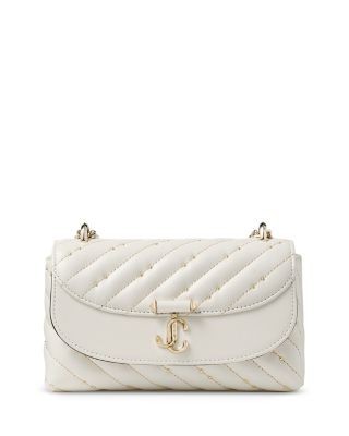Jimmy Choo Avenue Curve Quilted Leather Crossbody