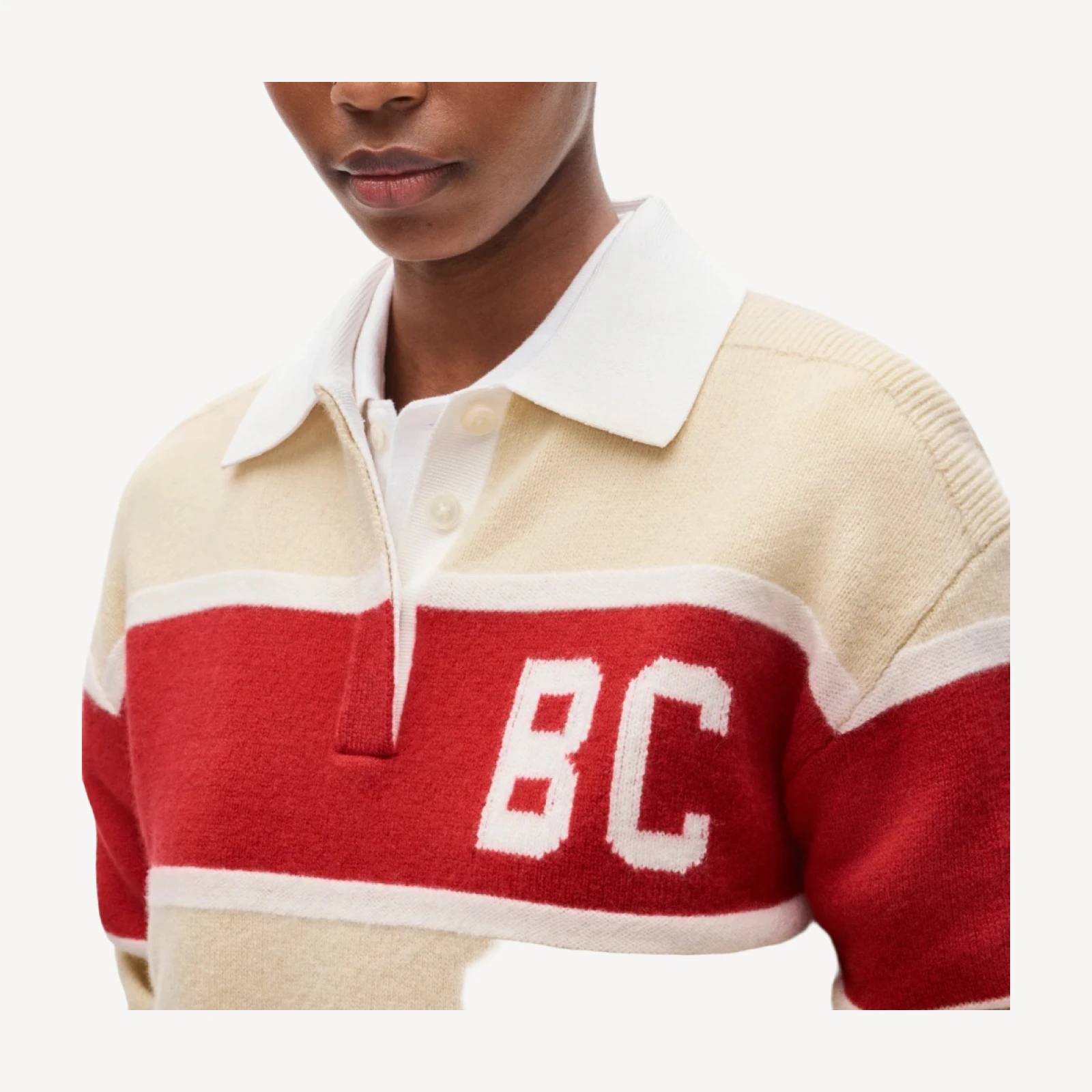 '47 x J.Crew vintage wool Boston College rugby