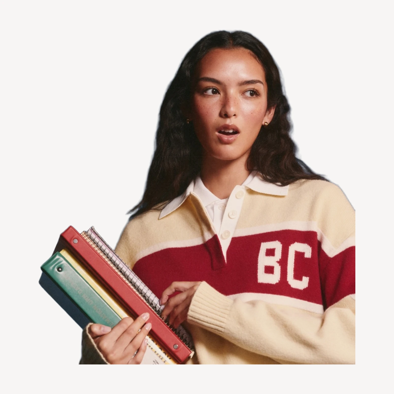 '47 x J.Crew vintage wool Boston College rugby