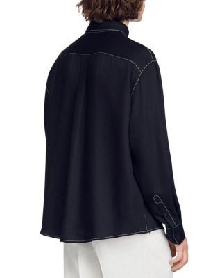 Sandro Loose Fit Shirt