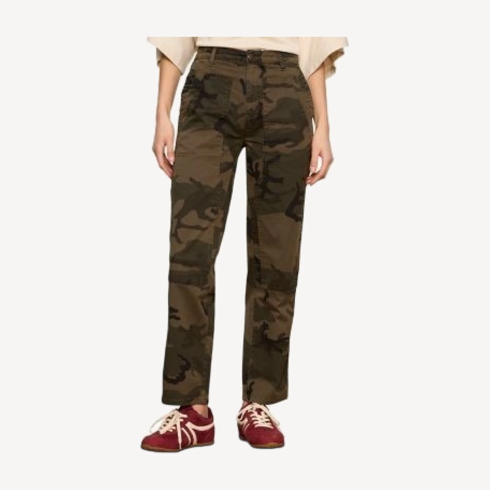 Sanctuary Hiker Cotton Stretch Camo Pants