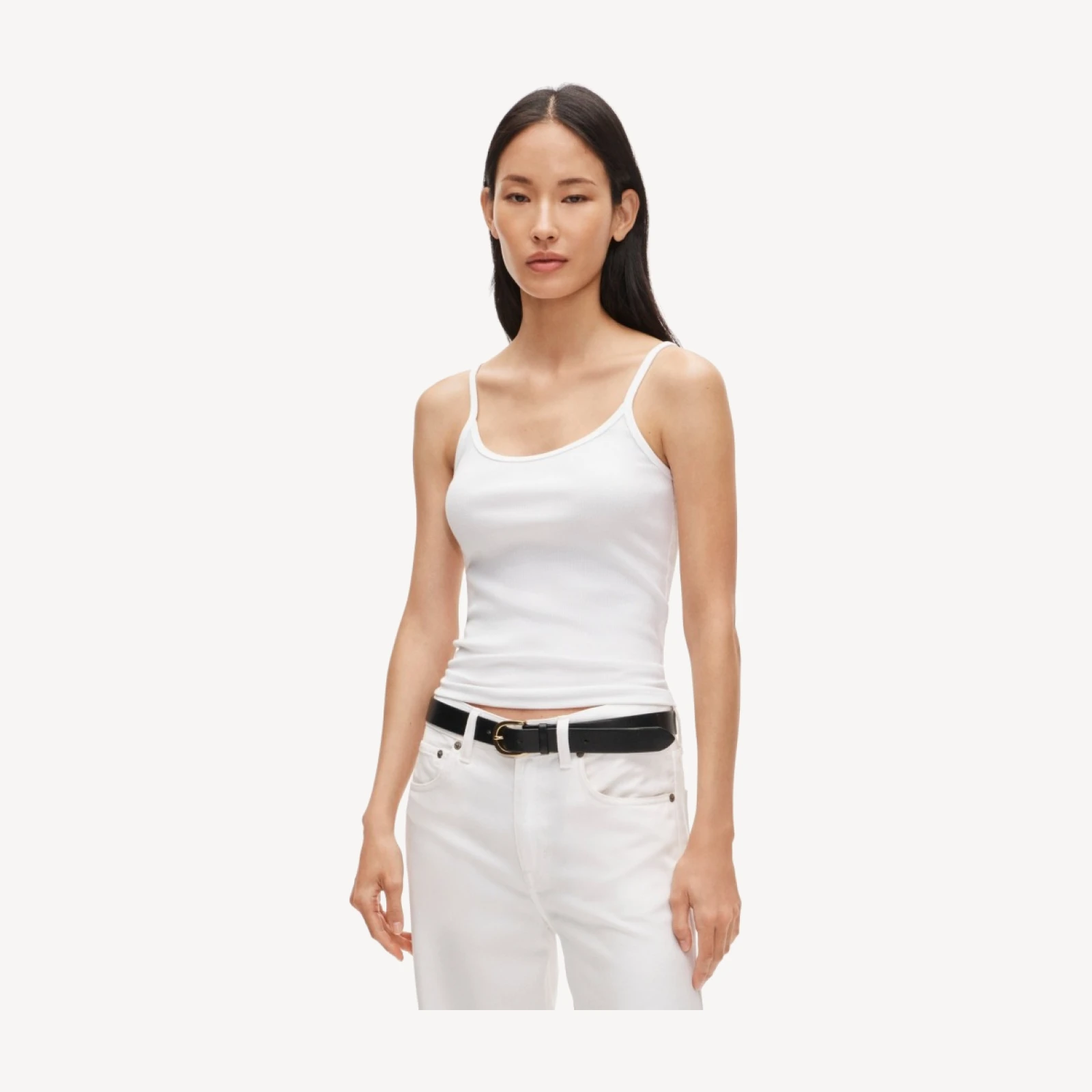 Perfect rib slim-fit camisole