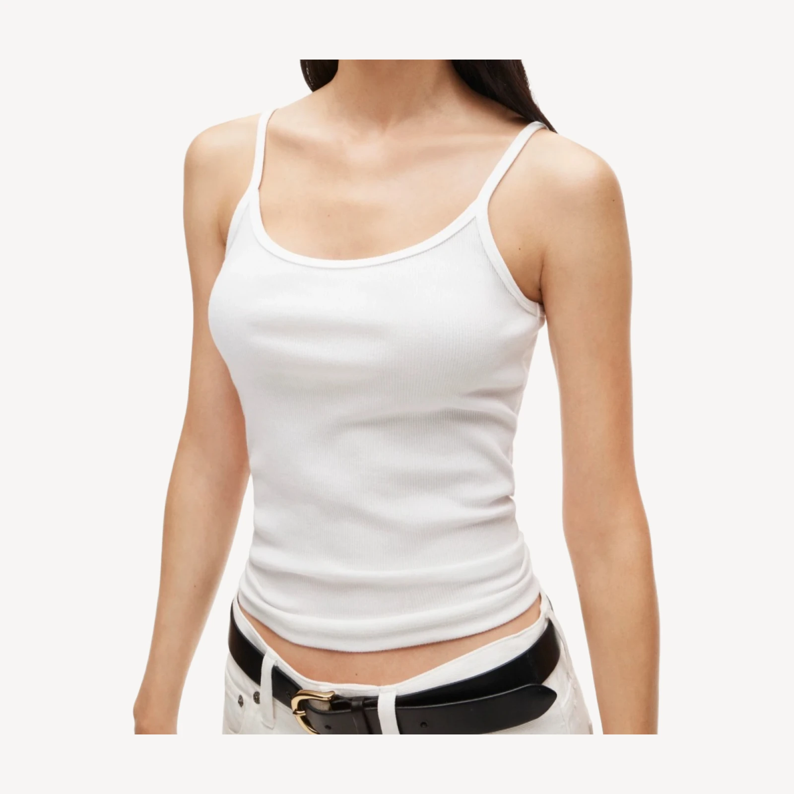 Perfect rib slim-fit camisole