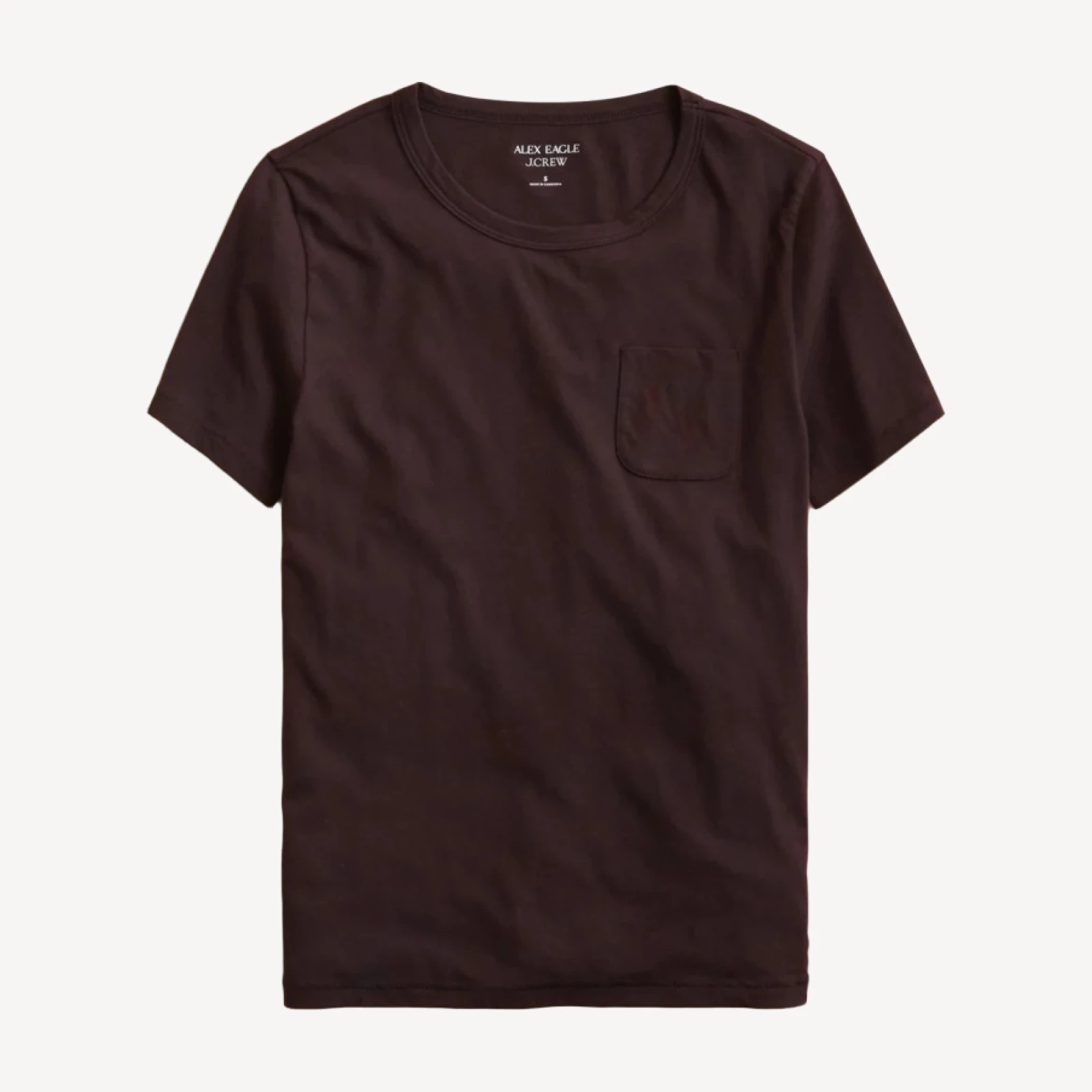 Alex Eagle X J. Crew feather jersey pocket T-shirt