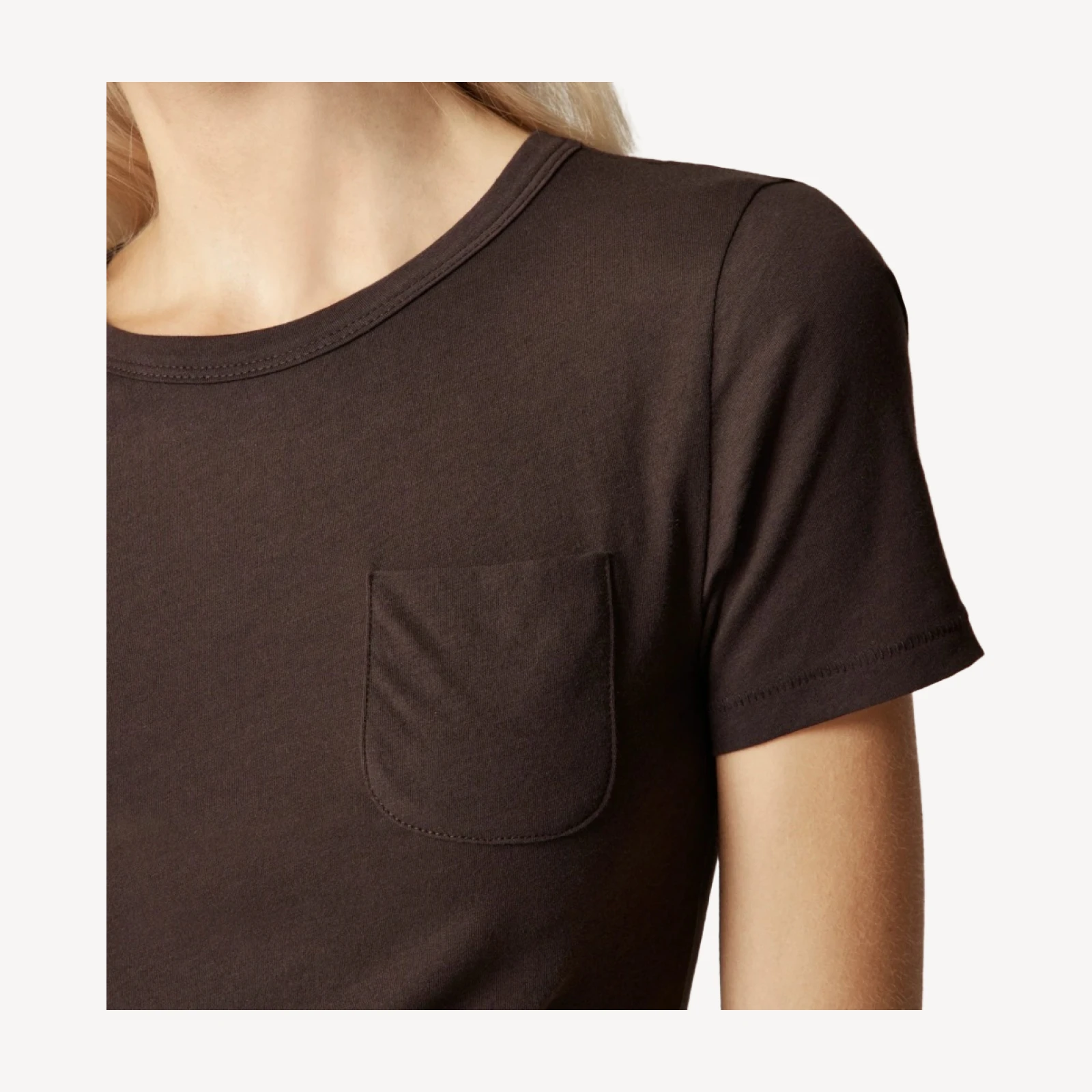 Alex Eagle X J. Crew feather jersey pocket T-shirt