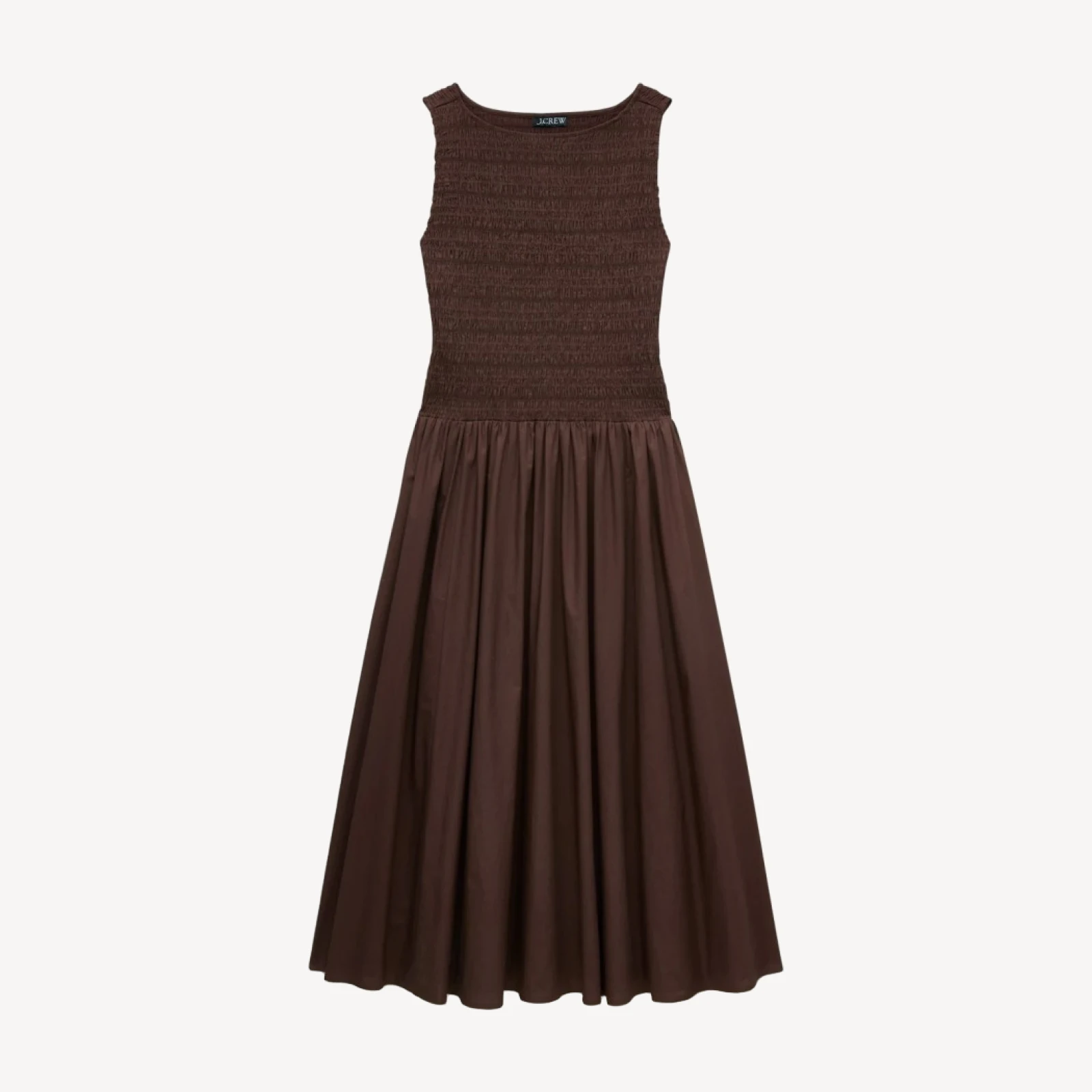 Lina smocked midi dress