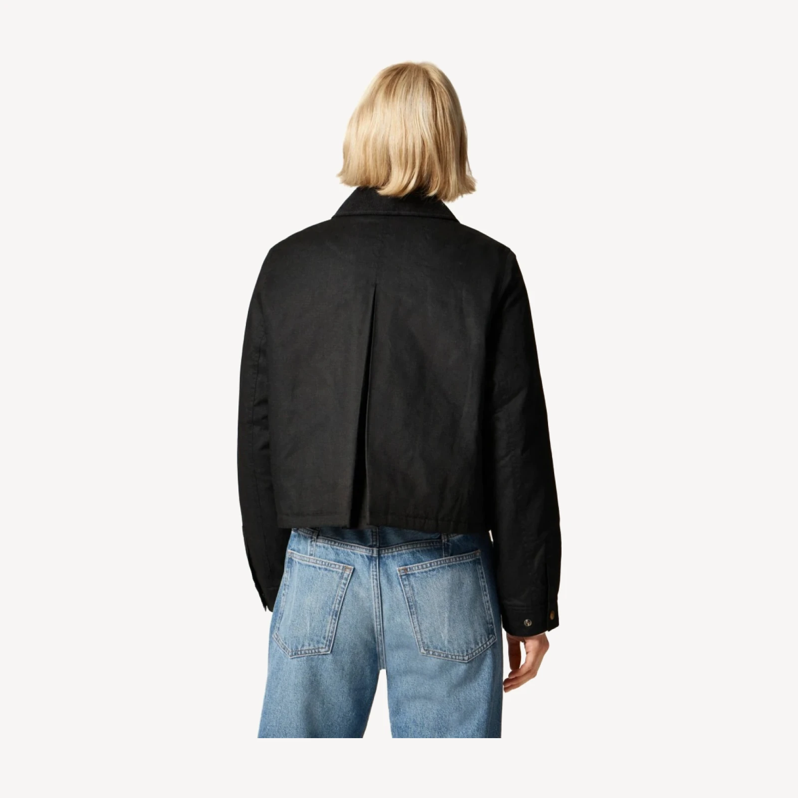 Women's cropped Barn Jacket™ in ripstop cotton