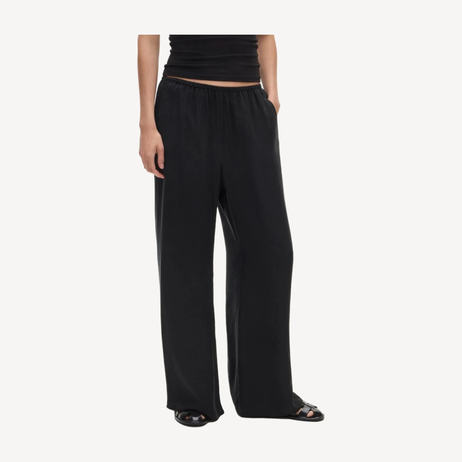 Cosmo pant in cupro blend