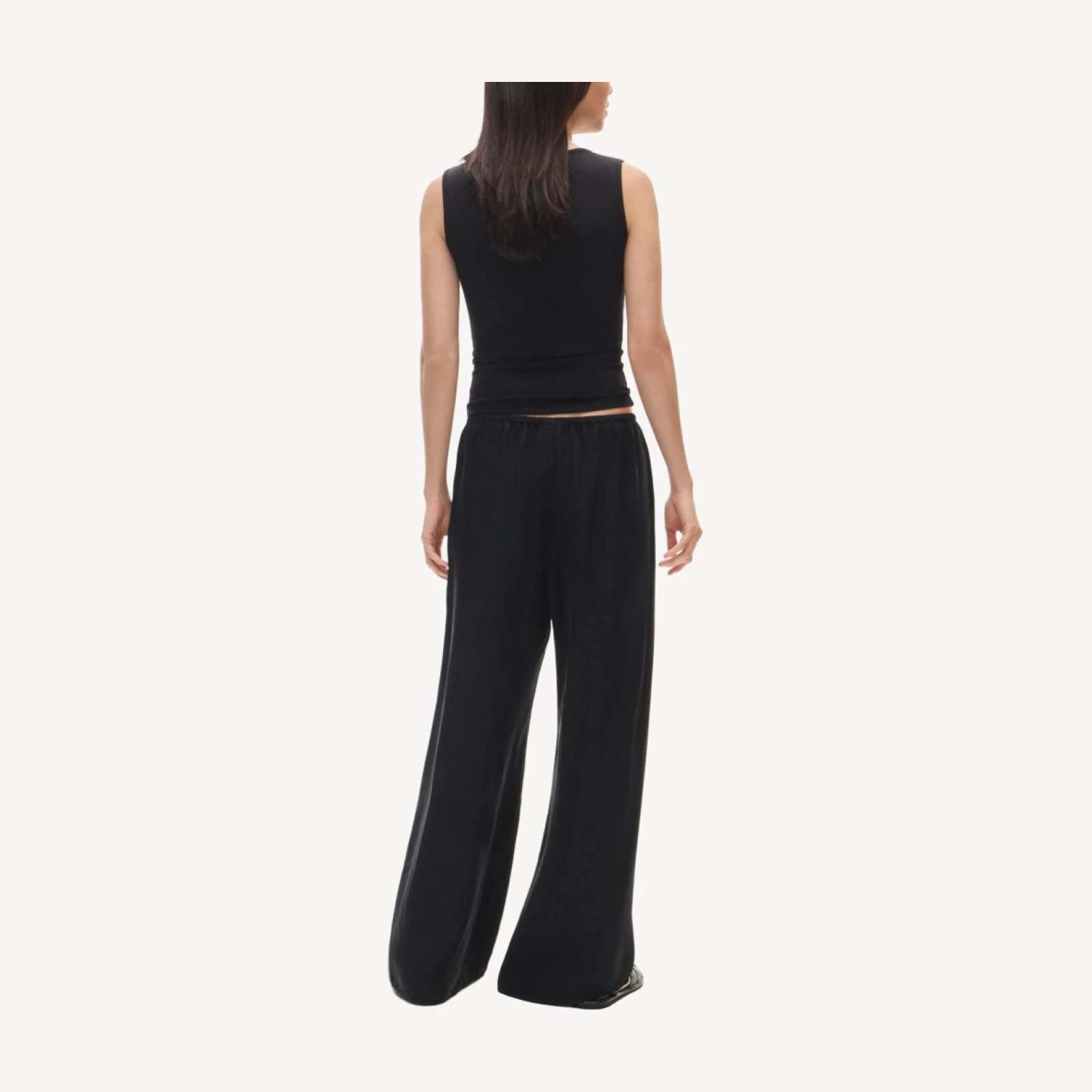 Cosmo pant in cupro blend