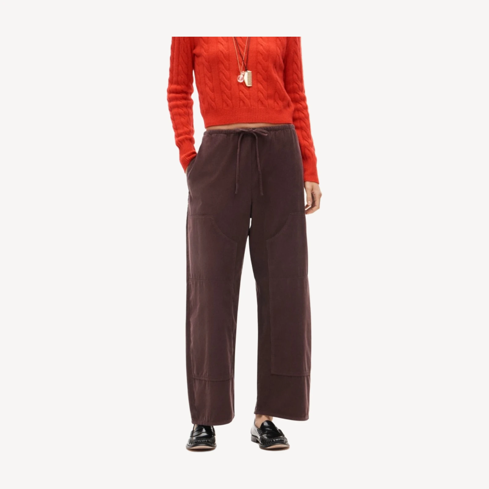 Luna pant in lightweight corduroy
