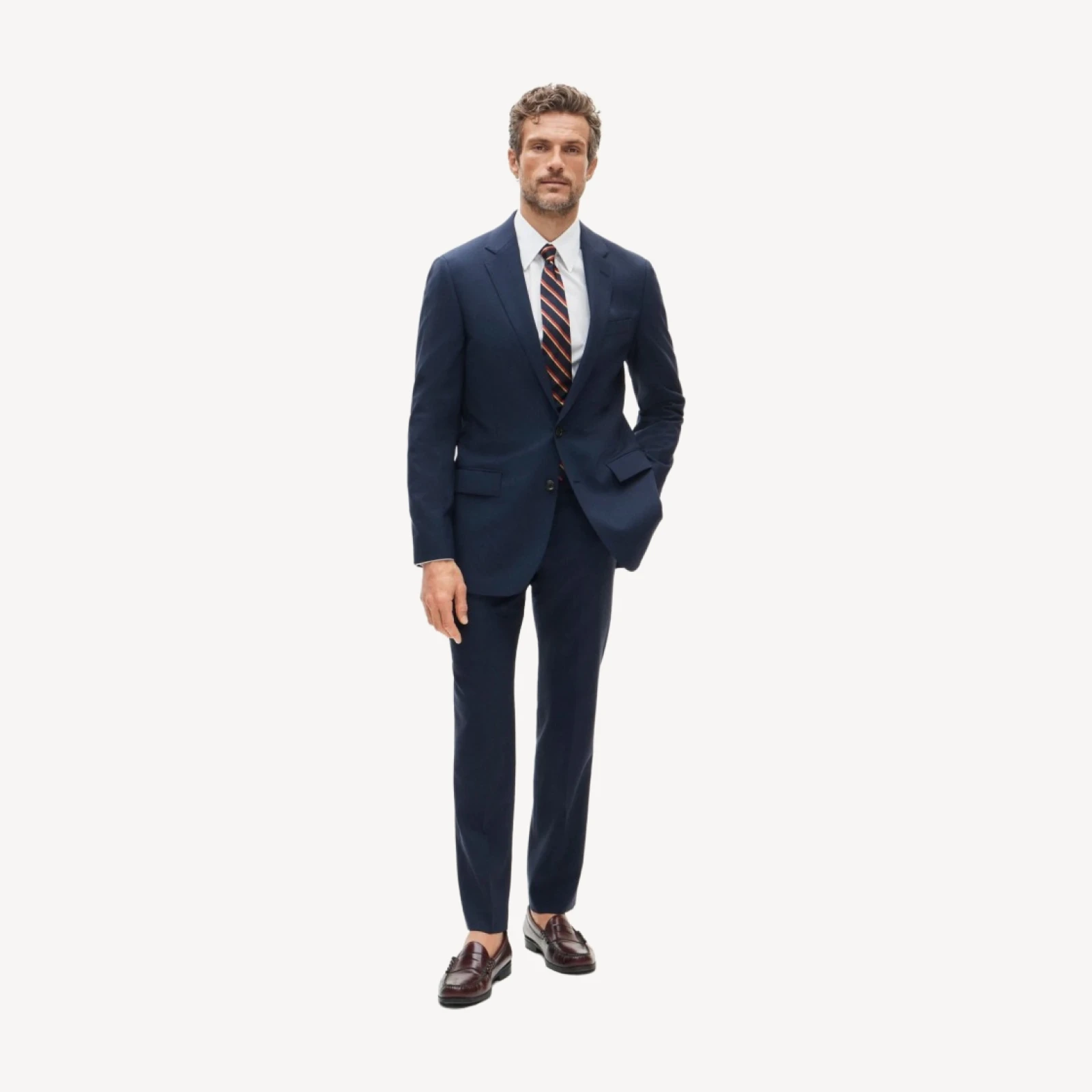 Ludlow Traveler Slim-fit suit jacket in Italian stretch wool blend