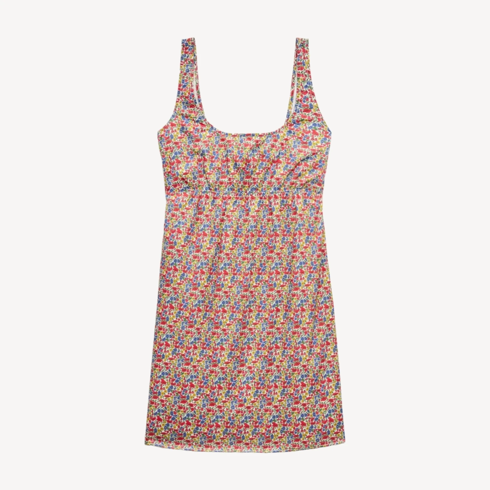 Scoopback mini dress in Liberty® floral fabric