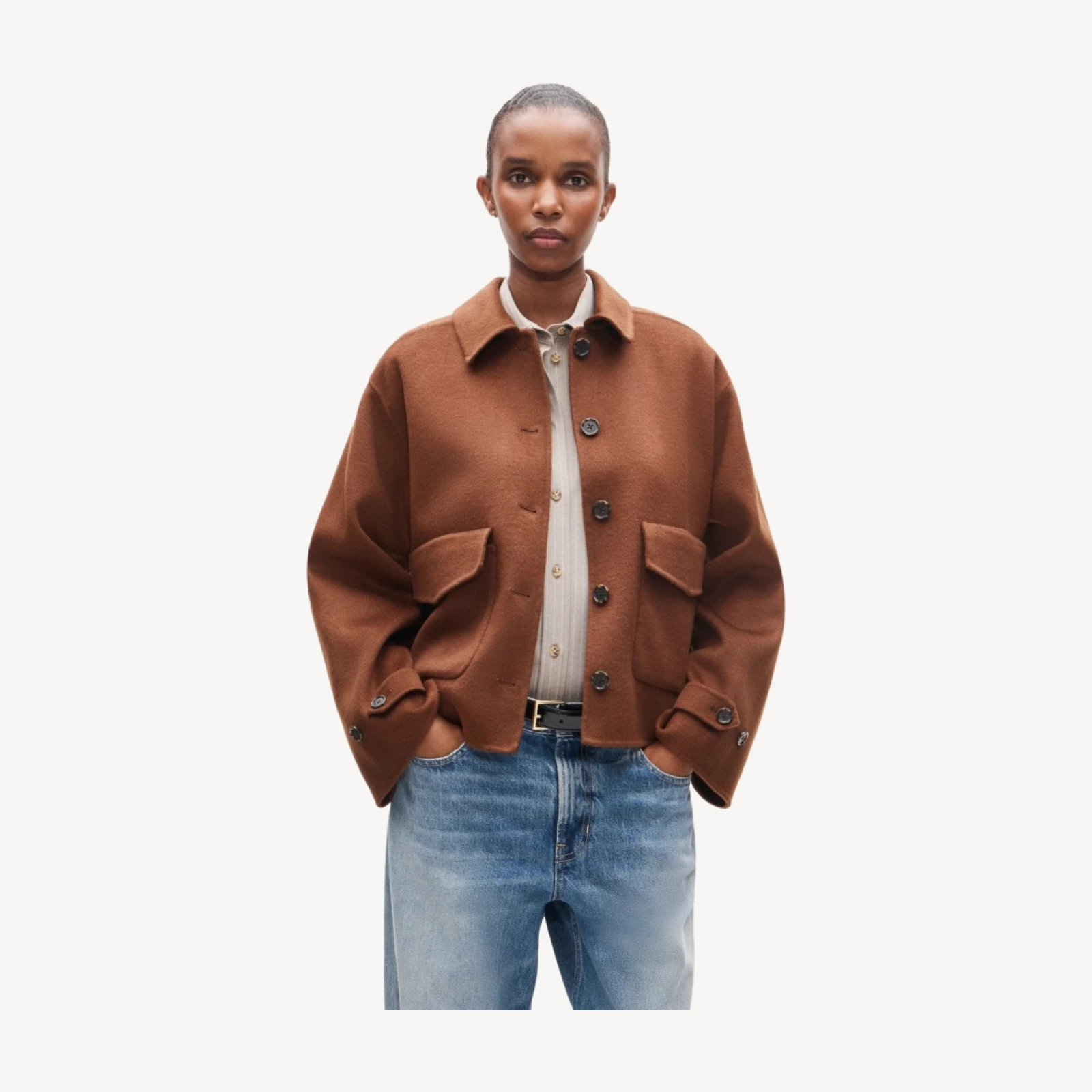 Women's 2026 Barn Jacket™ in drapey wool blend