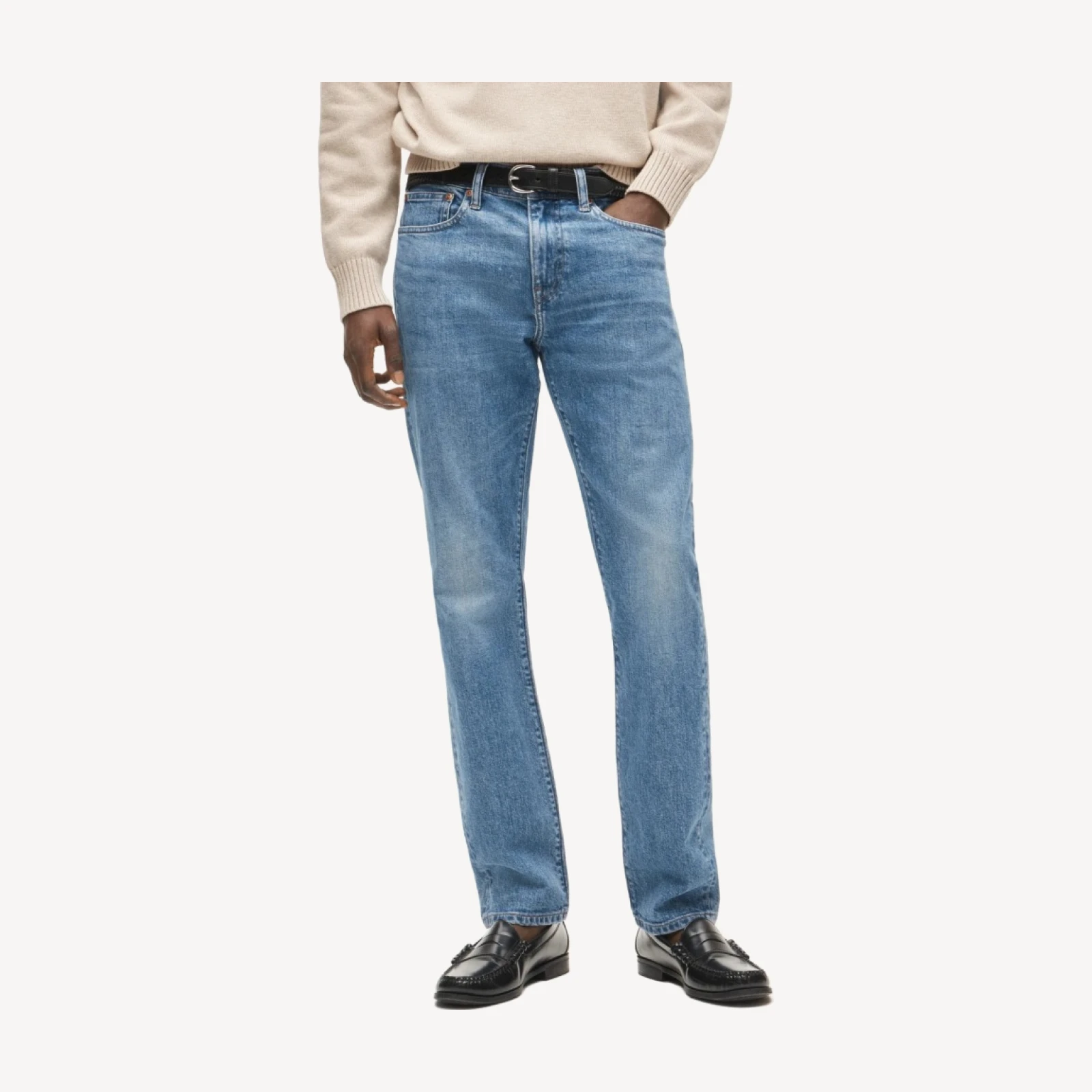 484 Slim-fit stretch jean in vintage medium wash