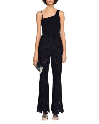 Sandro Miami Asymmetric Knit Sweater