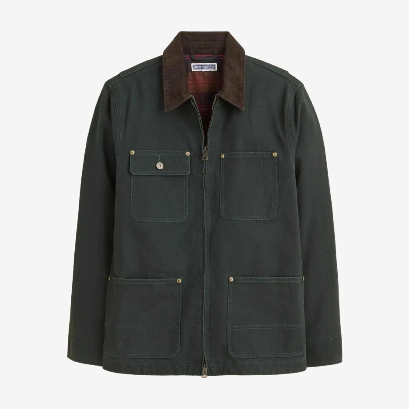Wallace & Barnes duck canvas utility jacket