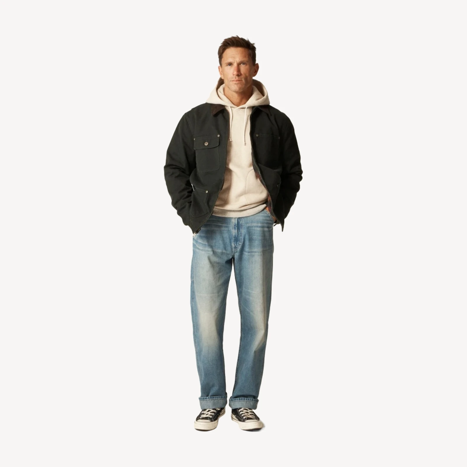 Wallace & Barnes duck canvas utility jacket